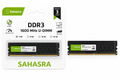 4GB- 1600 MHZ DDR3 U-DIMM